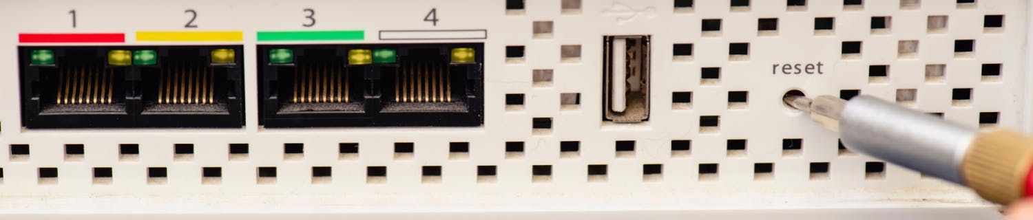 Återställ din router: Så återställer du din router